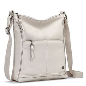 The Sak Women's Lucia Cream Colored Leather Crossbody Bag